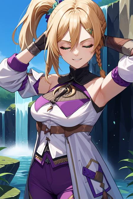 Karja Balta/カージャ・バルタ (Ys X: Nordics) SDXL LoRA [Pony Diffusion]