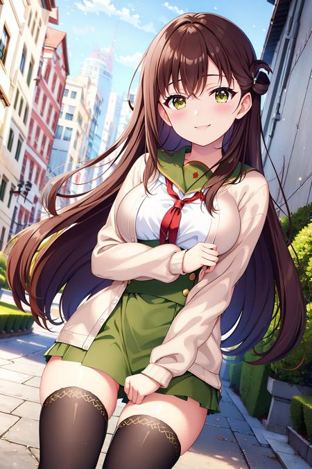 Yuri Wakasa (ri-san) / Gakkou Gurushi!版本v2.0 (ID: 388238)