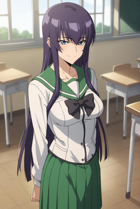 Highschool of the Dead - Saeko Busujima [Pony]版本v2.6 [Pony] (ID: 641137)