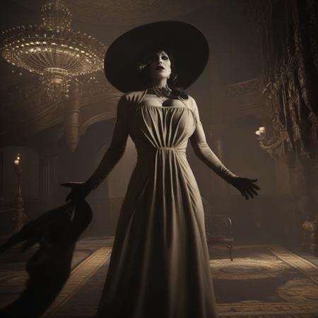 Lady Dimitrescu - Resident Evil Franchise - Flux & SDXL