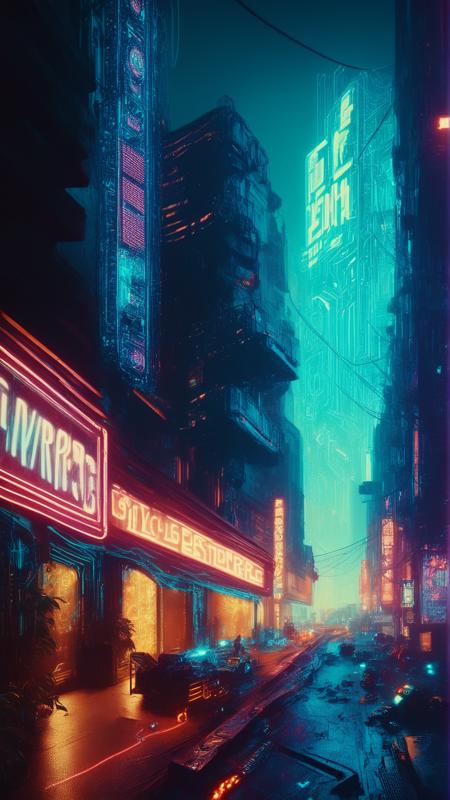 Cyberpunk World - Pony
