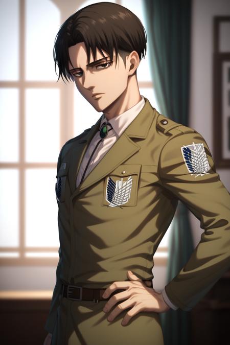 [Pony] Levi Ackerman (リヴァイ・アッカーマン) | Shingeki no Kyojin: The Final Season版本Pony v0.1 (ID: 756548)