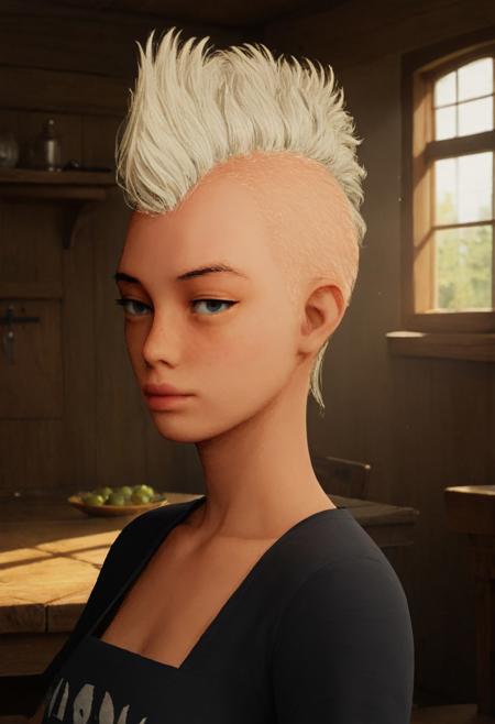 Mohawk Punk Female