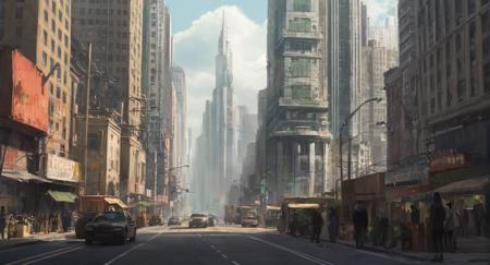 Metropolis City XL + SD1.5