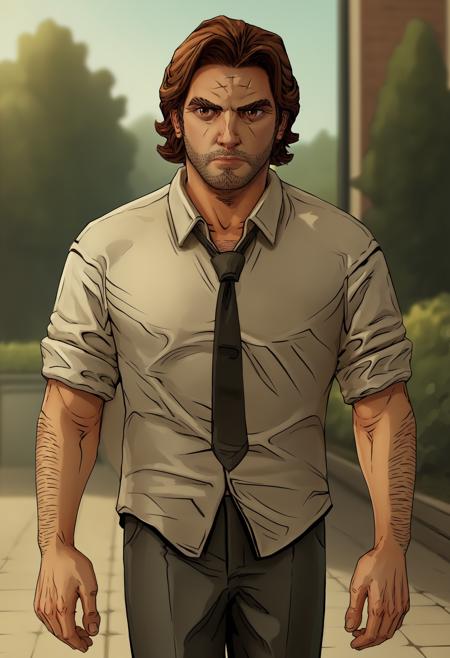 Bigby Wolf - The Wolf Among Us [SDXL Pony]版本V1 (ID: 663003)