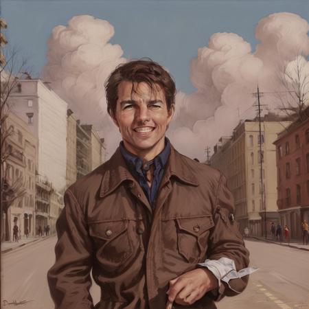 1950s-Inspired Vintage Art Style (LORA)