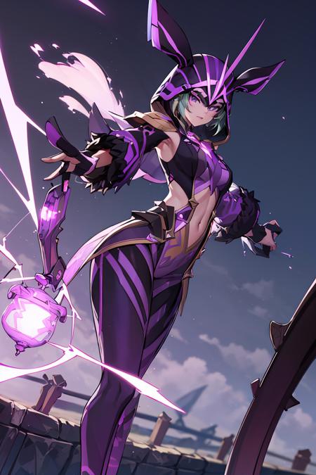 Electro Cicin (Genshin Impact) [Pony & SD1.5]