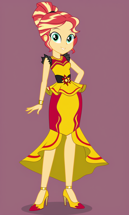 Sunset Shimmer flamenco beta