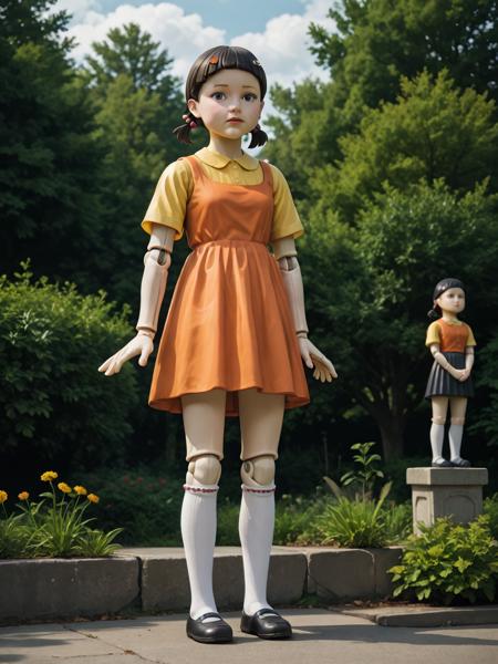 Young-hee (The doll from Squid Game)