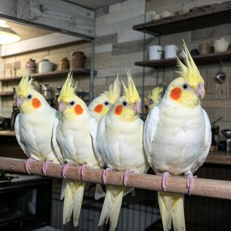 Lutino cockatiel版本v1.0 (ID: 87995)