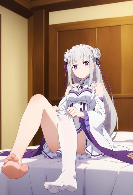 Putting on Legwear | Pantyhose | Socks | Wearing Pantyhose Concept | PonyXL版本v1.0 (ID: 1022010)