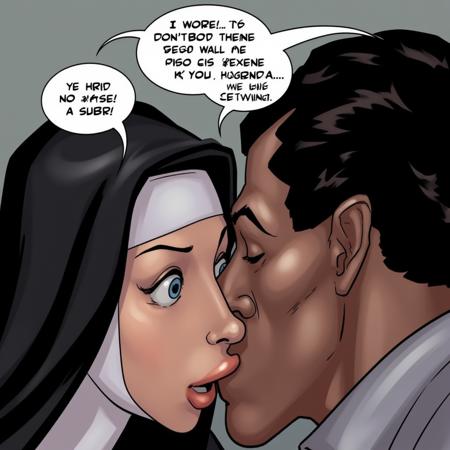 BlacknWhiteComics style F1D + XL