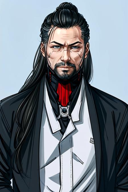 Goro Takemura from Cyberpunk 2077