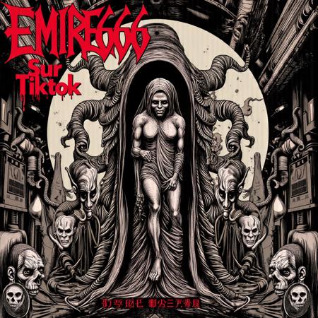 Metal album artwork