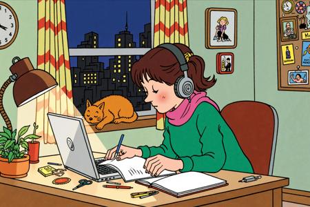 Tintin comic style
