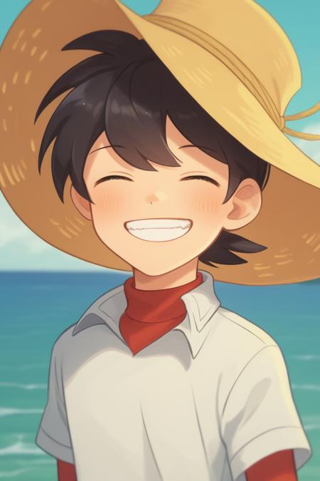 Sanpei Mihira (三平三平) - Tsurikichi Sanpei / Fisherman Sanpei (釣りキチ三平) - (Pony)版本V1 (ID: 688496)