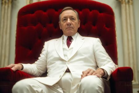 Kevin Spacey as Frank Underwood