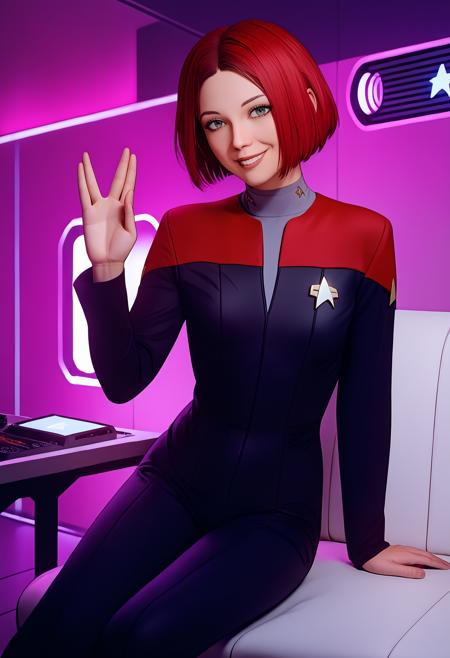 Vulcan Salute (Flux and Pony)