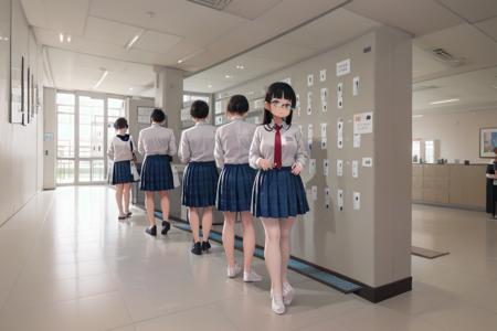 学校の下駄箱 / School shoelocker SD15