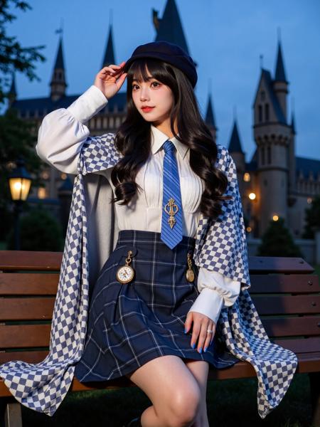 [Flux.1 D] [Realistic] Magical girl costume | 魔法少女服装