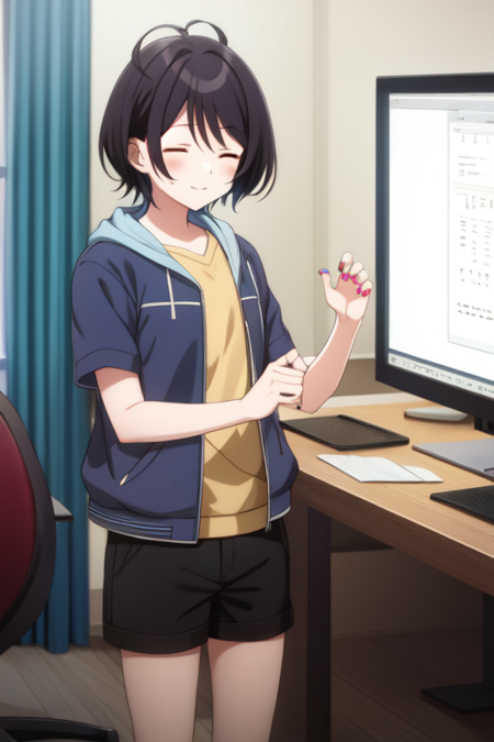 Saegusa Yuu (from Protocol Rain)