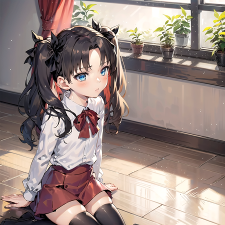 Rin tohsaka  LORA and(Pony)  from fate stay night visual novel