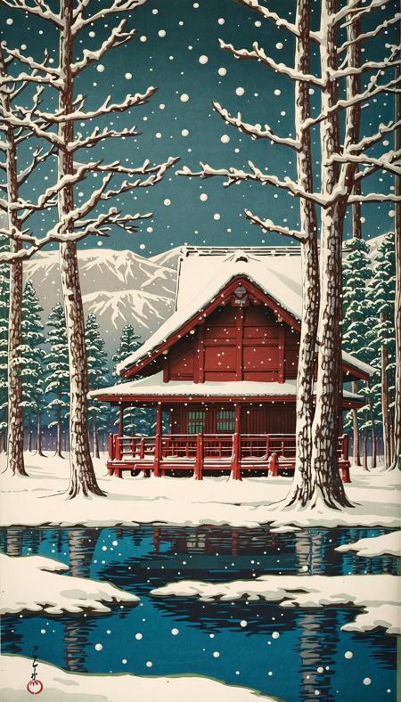 LEOSAM's [浮世絵/Ukiyo-e] 川瀬巴水 画风 Kawase Hasui Painting Style LoRA