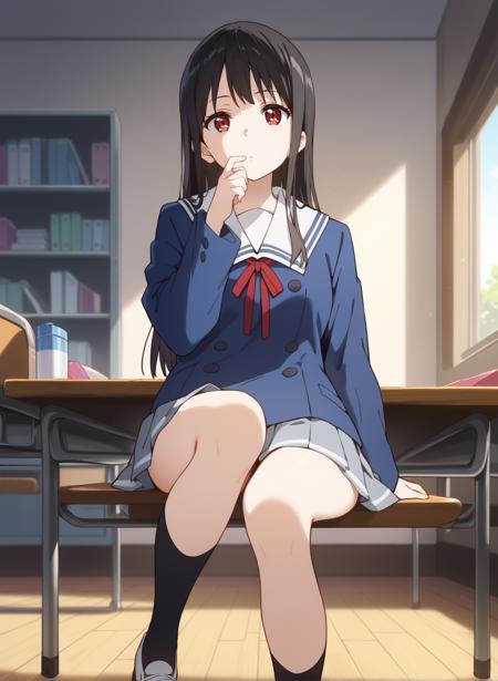 Nase Mitsuki (Beyond the Boundary) / 名瀬 美月 (境界の彼方) [Pony | IL]版本v1.0 (ID: 777252)