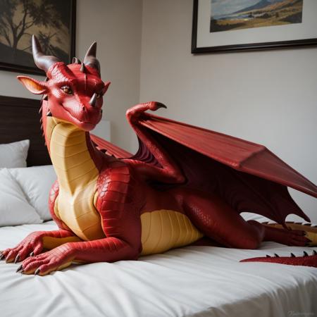 Skywing/Queen Scarlet/Peril (Wings of Fire) [PonyXL]
