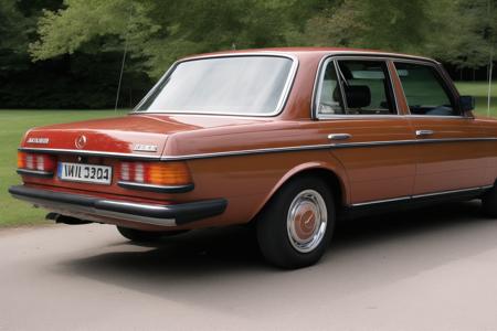 Mercedes Benz W123 - German classic saloon car
