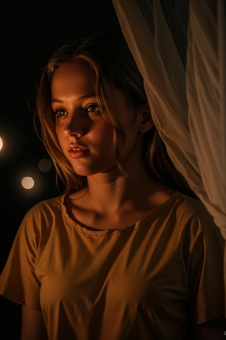 Fire glow reflection style