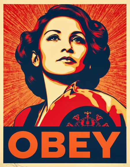 Shepard Fairey ART Style by ChronoKnight - [FLUX]版本V1 (ID: 905918)