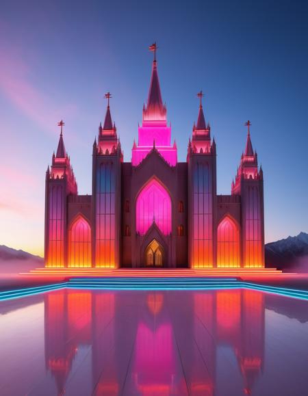 Neon Outline Style [SDXL]