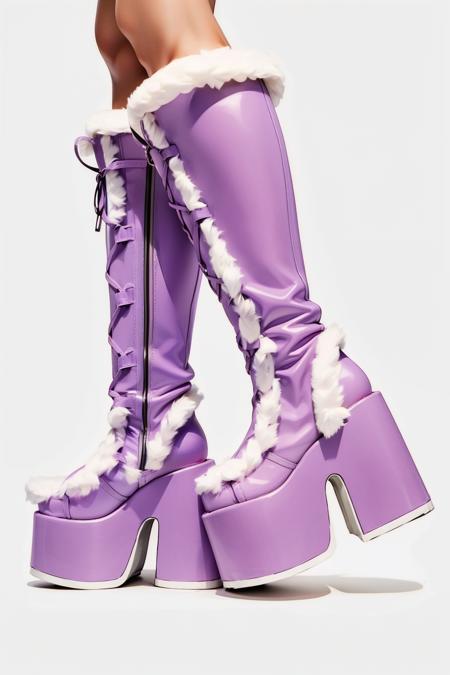 Demonia Cult Camel-311 Platform Boots