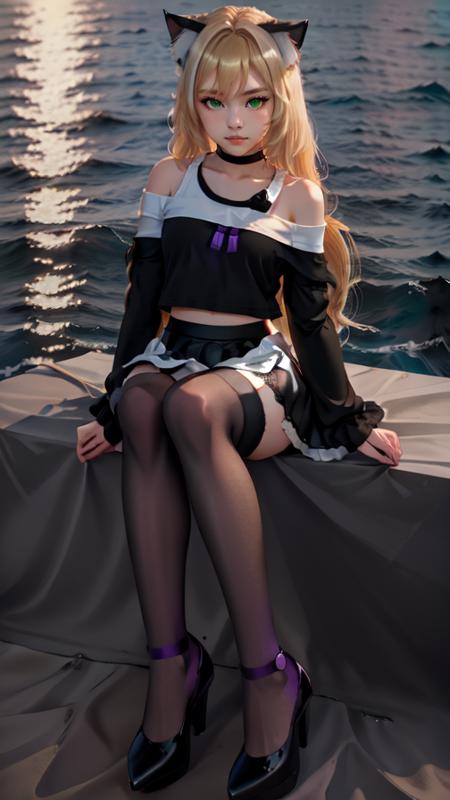 Nasya / COILHbILLIKO (Model for a streamer avatar) by KomaUki