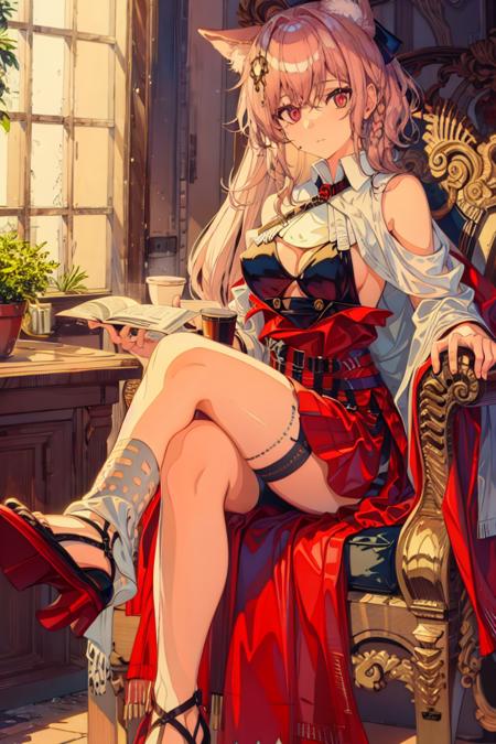 ligne claire style(cogecha焦茶),