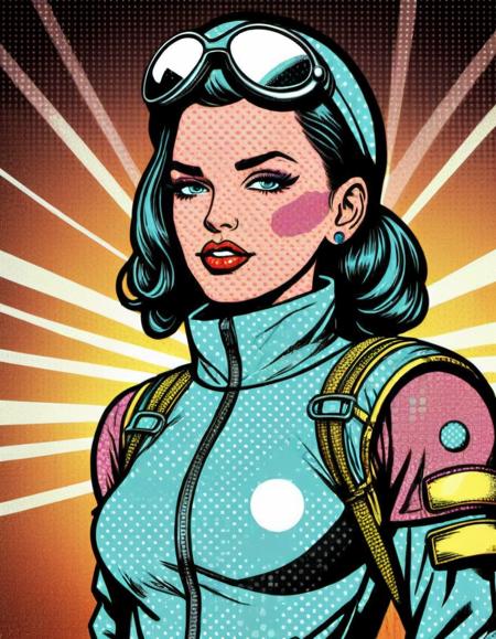 Ben Day Dots Style (Retro Comic) (SDXL)版本Ben Day Dots Style (Retro Comic) (SDXL) (Retro Comic)