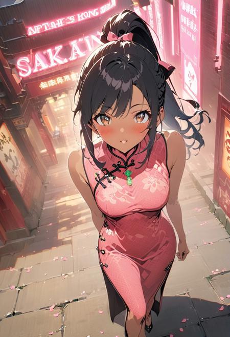 Anime Style Chinese Cheongsam Dress