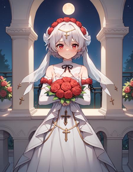 Rosy Bridesmaid 花裳月紗 | Honkai Impact 3rd