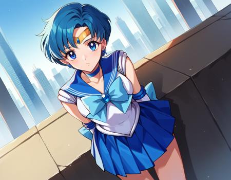 Ami Mizuno (水野 亜美) / Sailor Mercury (セーラーマーキュリー) - Sailor Moon (美少女戦士セーラームーン) - COMMISSION W/ DATASET