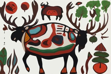 Norval Morrisseau Style