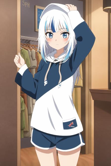Gawr Gura (Tonari Animation Style) || Hololive V-Tuber