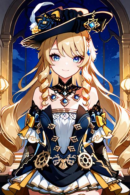 Navia Caspar: Radiant Rose | 娜维娅 (Genshin Impact) [Illustrious & SD1.5]