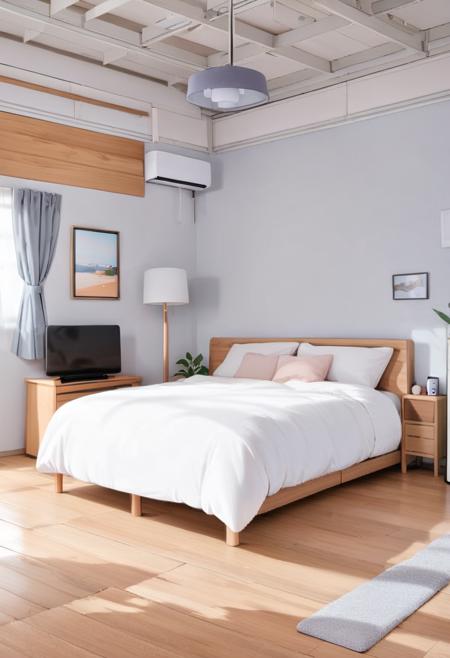 日本の住宅のおしゃれ寝室 Stylish Bedrooms in Japanese Houses SDXL版本SDXL_V1 (ID: 457905)