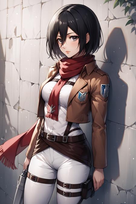 Mikasa Ackerman | Attack on Titan | PonyXL and sd 1.5