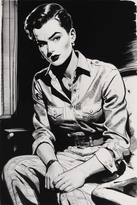 style of Milton Caniff 369