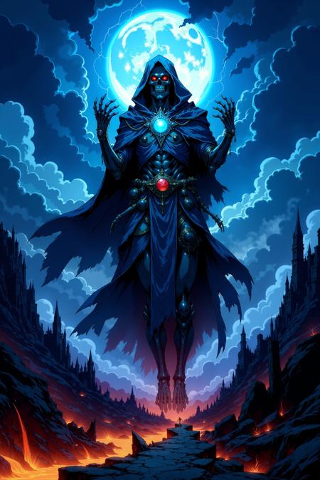 Dark Gothic Comic style