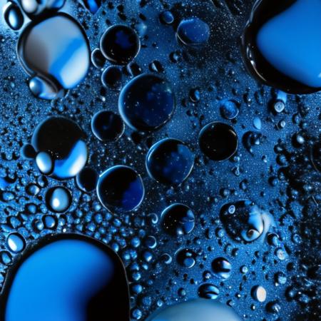 Oil Bubble / Iridescence, Multi-Colored Style Art (7)