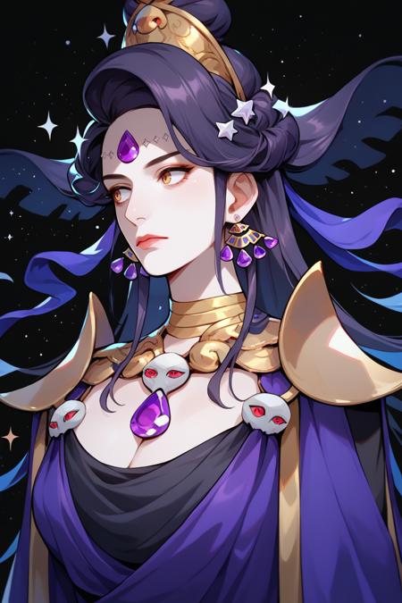 Nyx (Hades) [PONYXL] Character Lora版本v1.0 (ID: 430066)