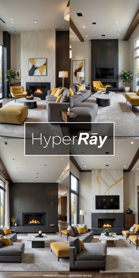 AiARTiST-HyperRAY XL 室内设计渲染系统 XL interior design system